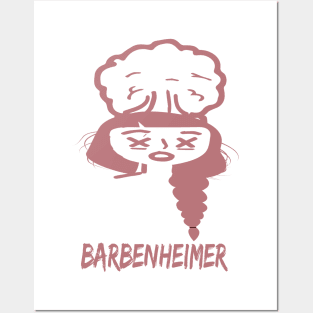 Barbie x Oppenheimer 07 21 23 Posters and Art